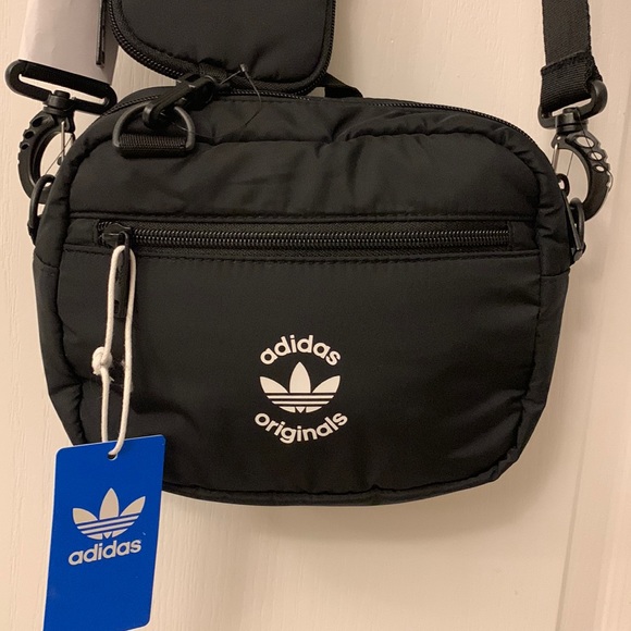 Adidas Puffy Crossbody Bag with Free Matching Wallet!! - Picture 3 of 17